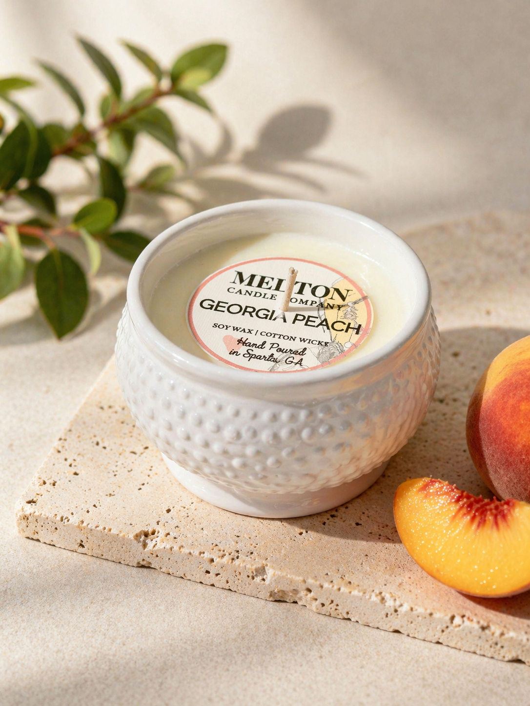 The Heirloom Hobnail Candle